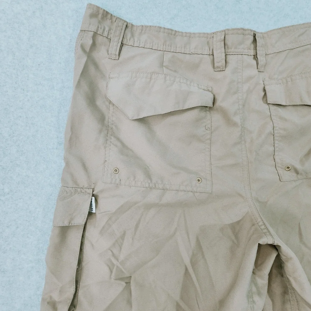 Magellan Outdoors Cargo Shorts Men 38 Tan Fishing Water Repellent 6-Pocket Sport